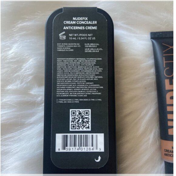 Nudestix Cream Concealer Medium Coverage Shade Nude 10 10ml - Picture 3 of 3